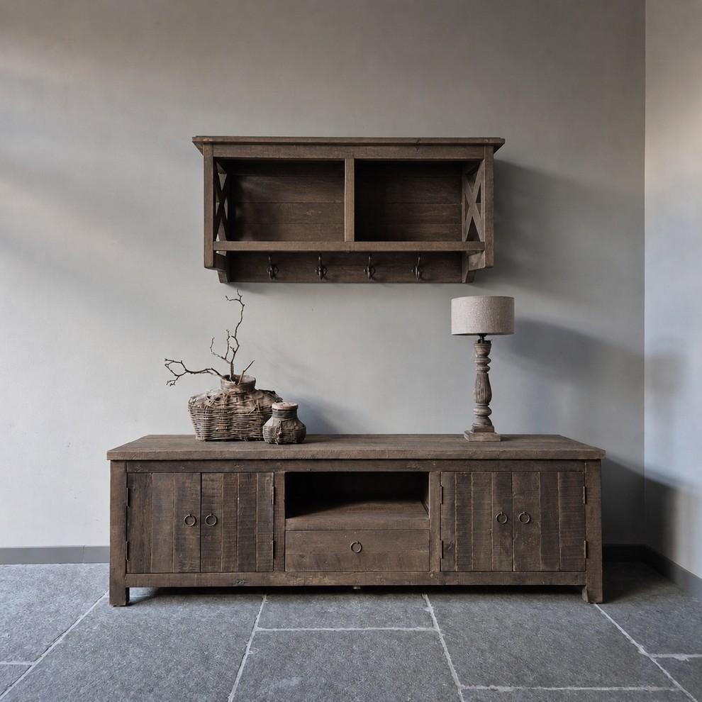 Tv meubel driftwood landelijk sober stoer Jober Wonen, Ophalen, Nieuw, Meegroeistoel