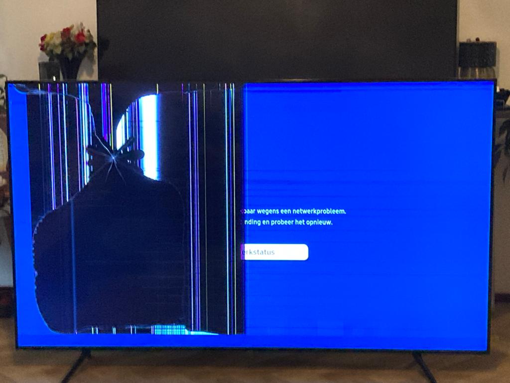 Samsung 75 inch Smart LED TV - Deels defect, LED, Ophalen of Verzenden, Samsung, Smart TV