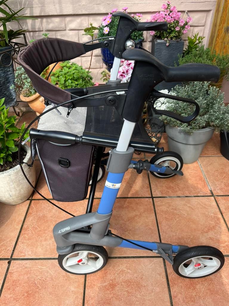 TOPRO ROLLATOR -Originele zon-of regebparaplu, Ophalen, Zo goed als nieuw