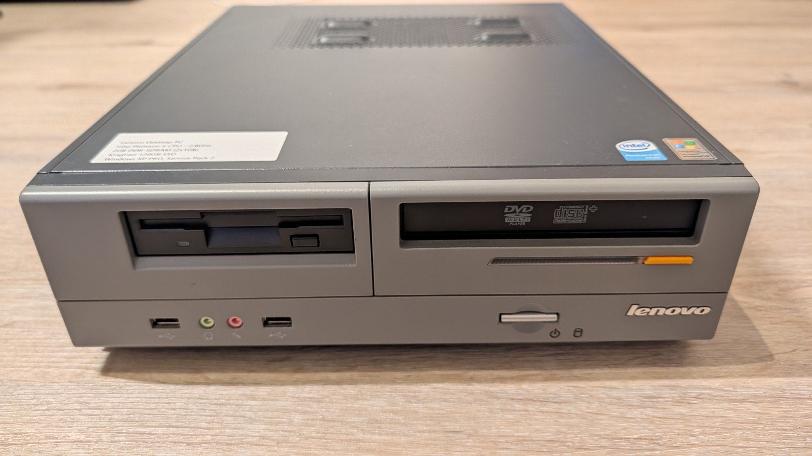 Lenovo 8454, Intel Pentium 4, 2GB DDR, SSD, WinXP Pro, Computers en Software, Ophalen of Verzenden, Lenovo