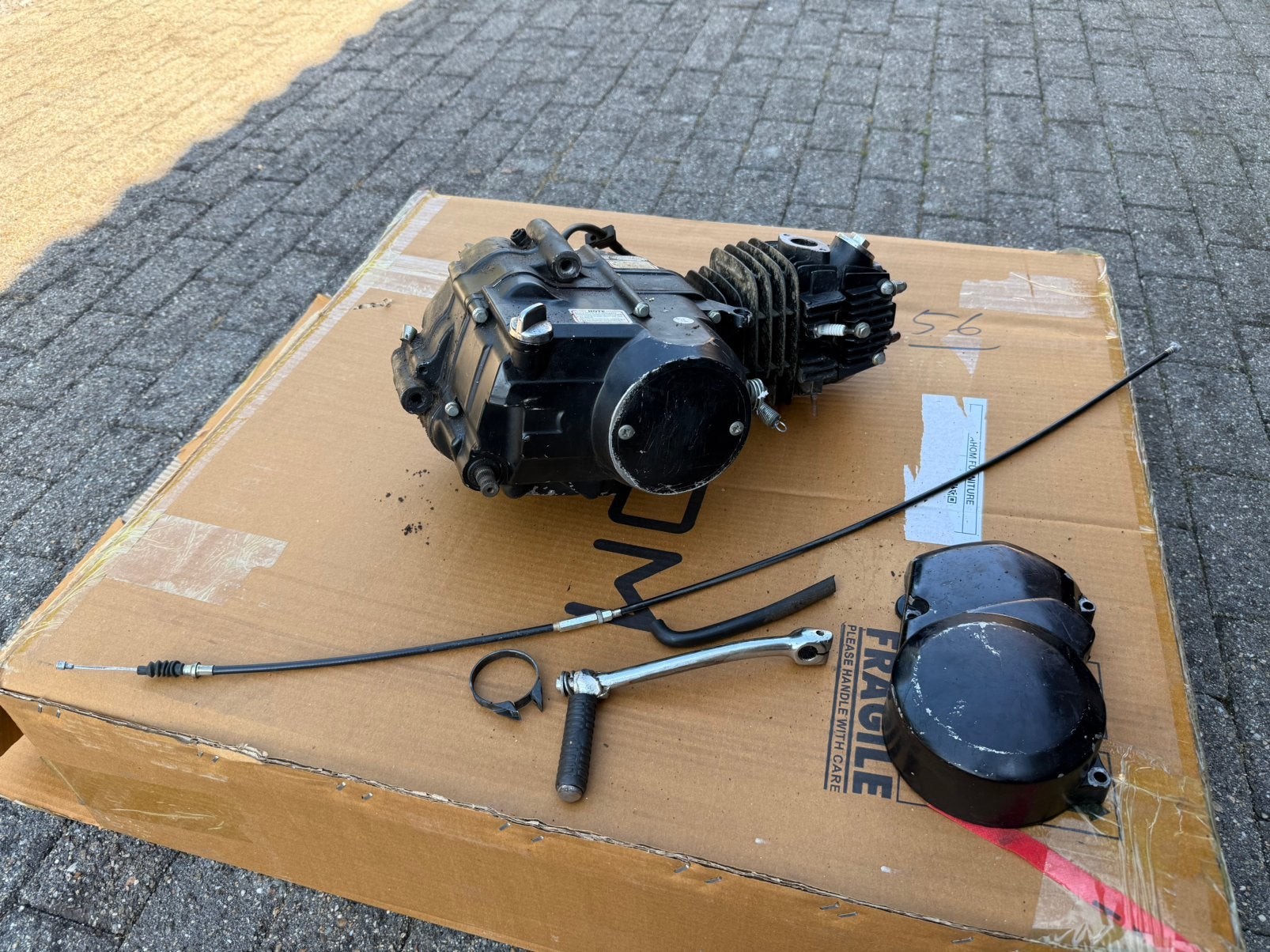Orion 125cc motorblok, Ophalen, Zo goed als nieuw, Blok