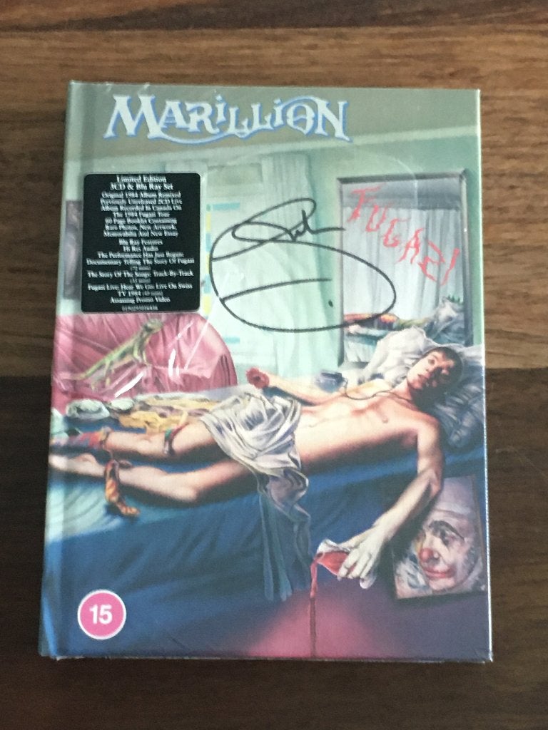 3Cd+BRDvd Marillion Fugazi Deluxe GESIGNEERD FISH NIEUW, Cd's en Dvd's, Cd's | Rock, Boxset, Ophalen of Verzenden, Nieuw in verpakking