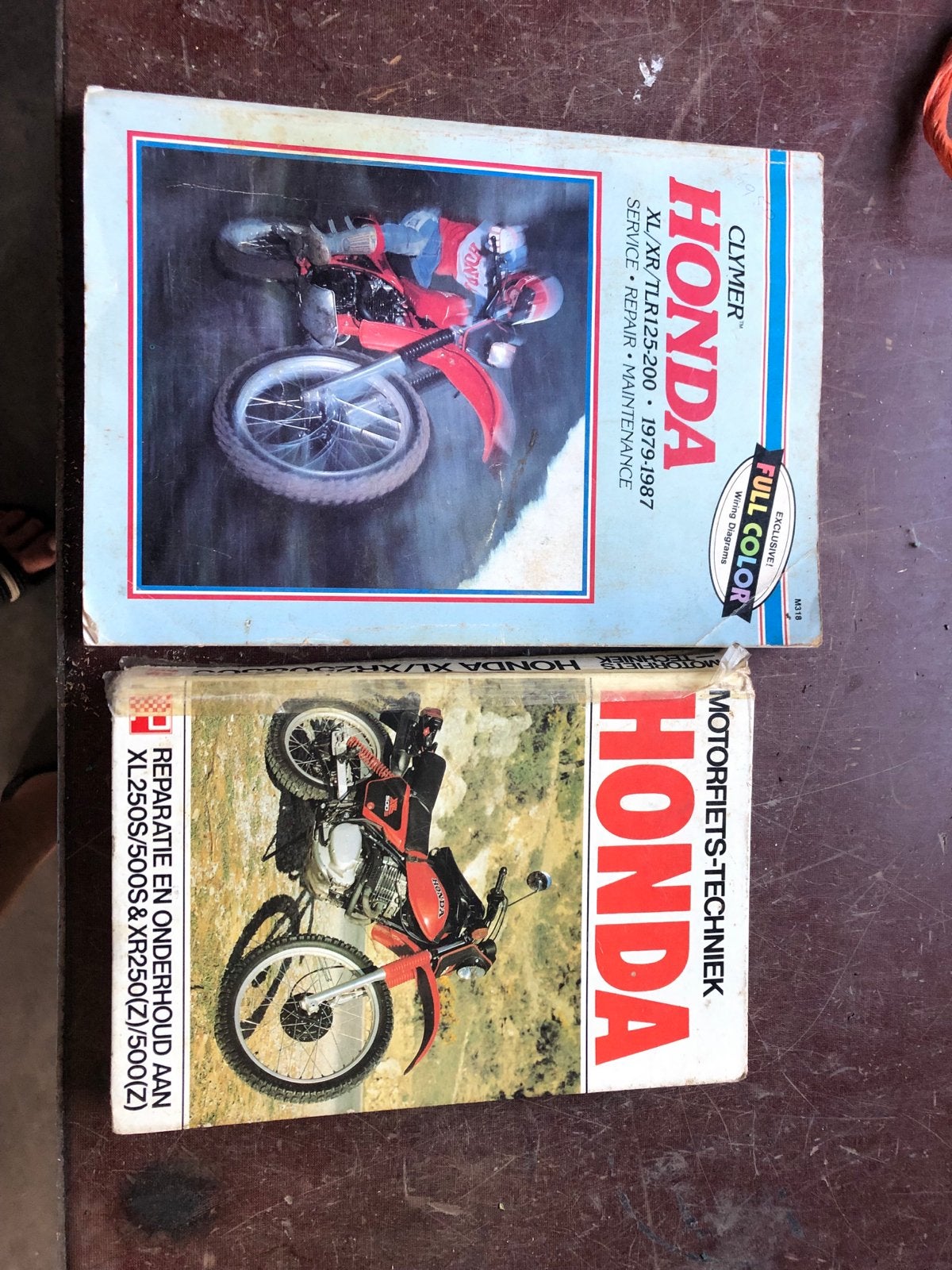 Honda Motor Werkplaatshandboeken XL/XR/TLR125-200 & XL/XR250, Verzenden, Honda