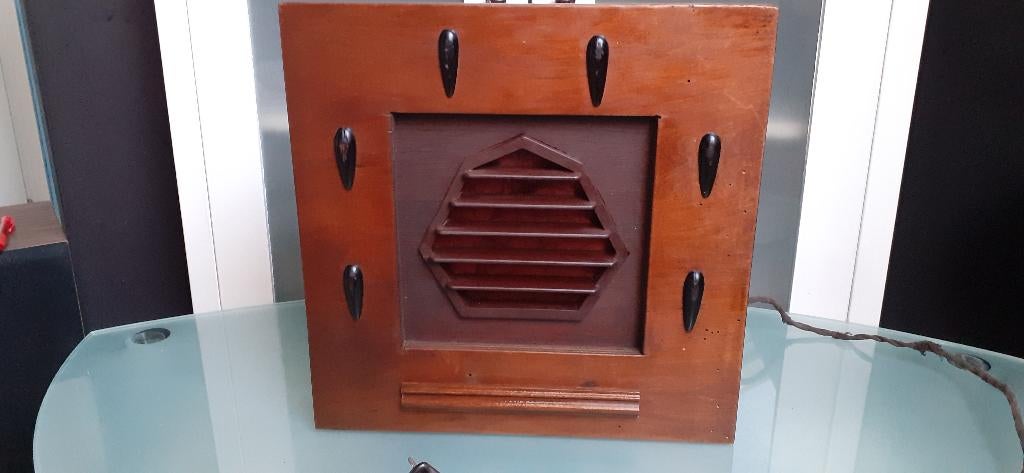 antieke radio luidspreker, Ophalen of Verzenden