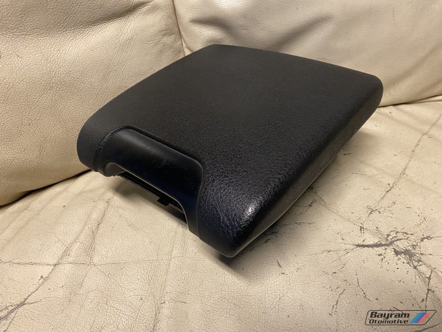 Bmw E39 armsteun zwart verschuifbare zwart leder 5-serie M5, Auto-onderdelen, Interieur en Bekleding, Gebruikt, -, -, Ophalen of Verzenden