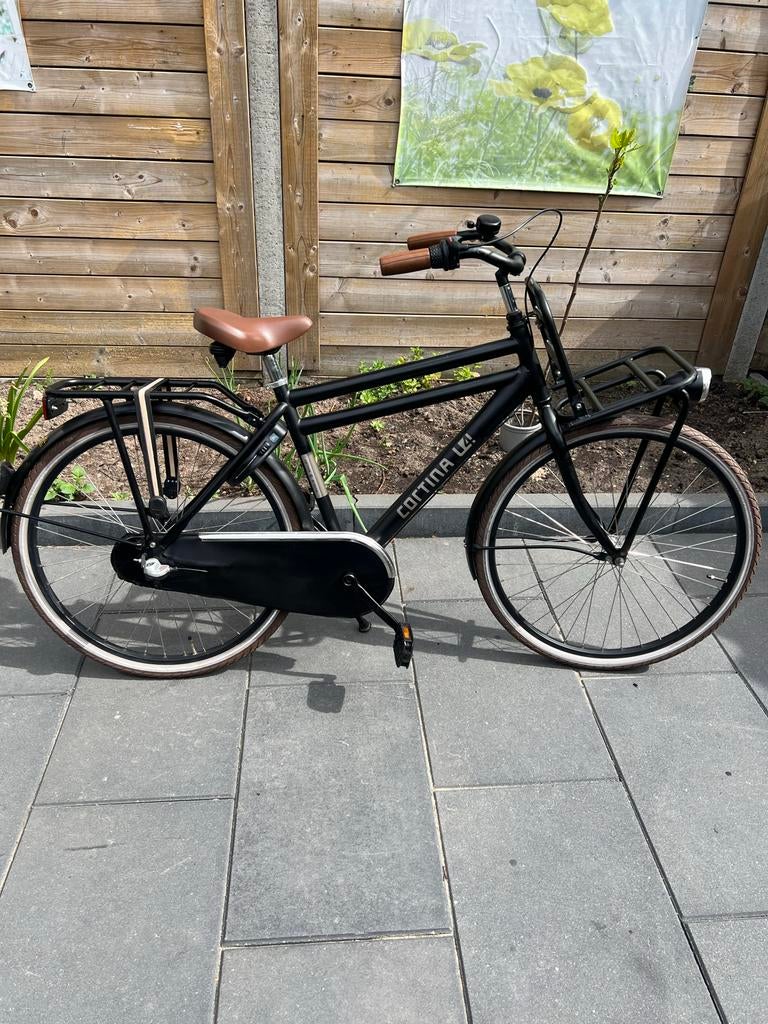 Cortina U4Transportfiets jongensfiets 24 “ Zo goed als nieuw, Ophalen, Terugtraprem, 24 inch, Versnellingen