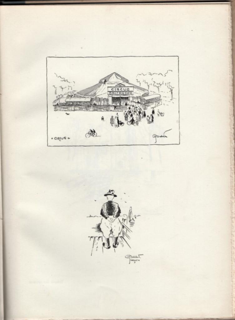 G. Dekker ~ Teekeningen ~ 1945 ~ genummerd en gesigneerd, Boeken, Kunst en Cultuur | Beeldend, Verzenden, Gelezen, Schilder- en Tekenkunst