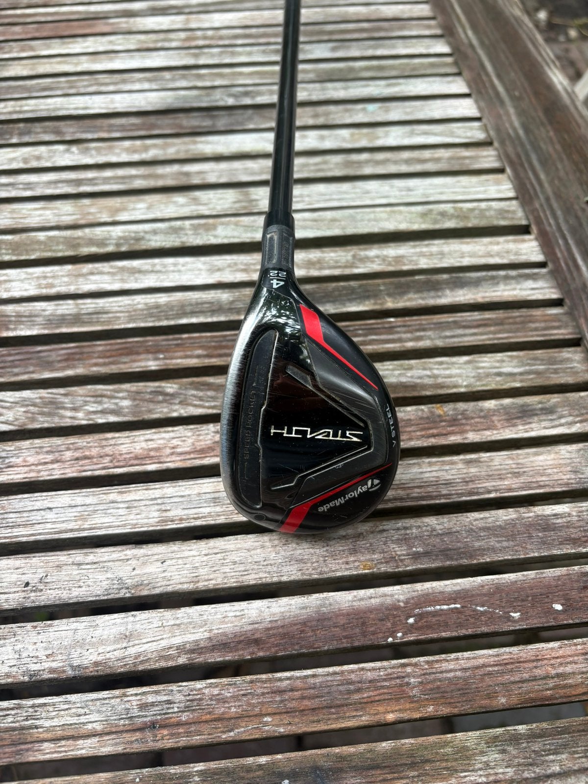 Taylormade stealth hybride 4, Sport en Fitness, Ophalen of Verzenden, Gebruikt, Club