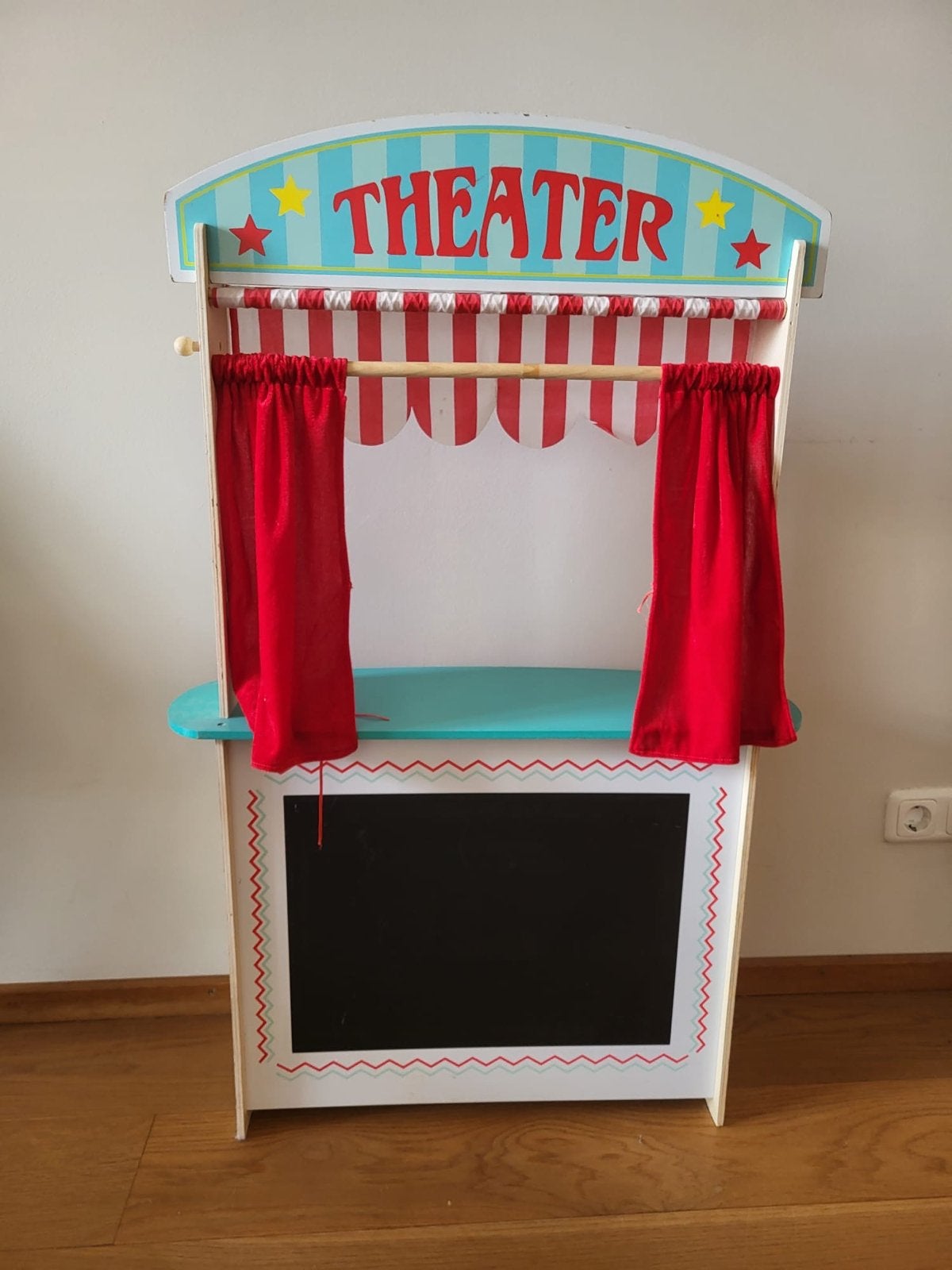 2-in-1 Speelgoed: Winkel en Theater met accessoires, Ophalen, Gebruikt, Jongen of Meisje