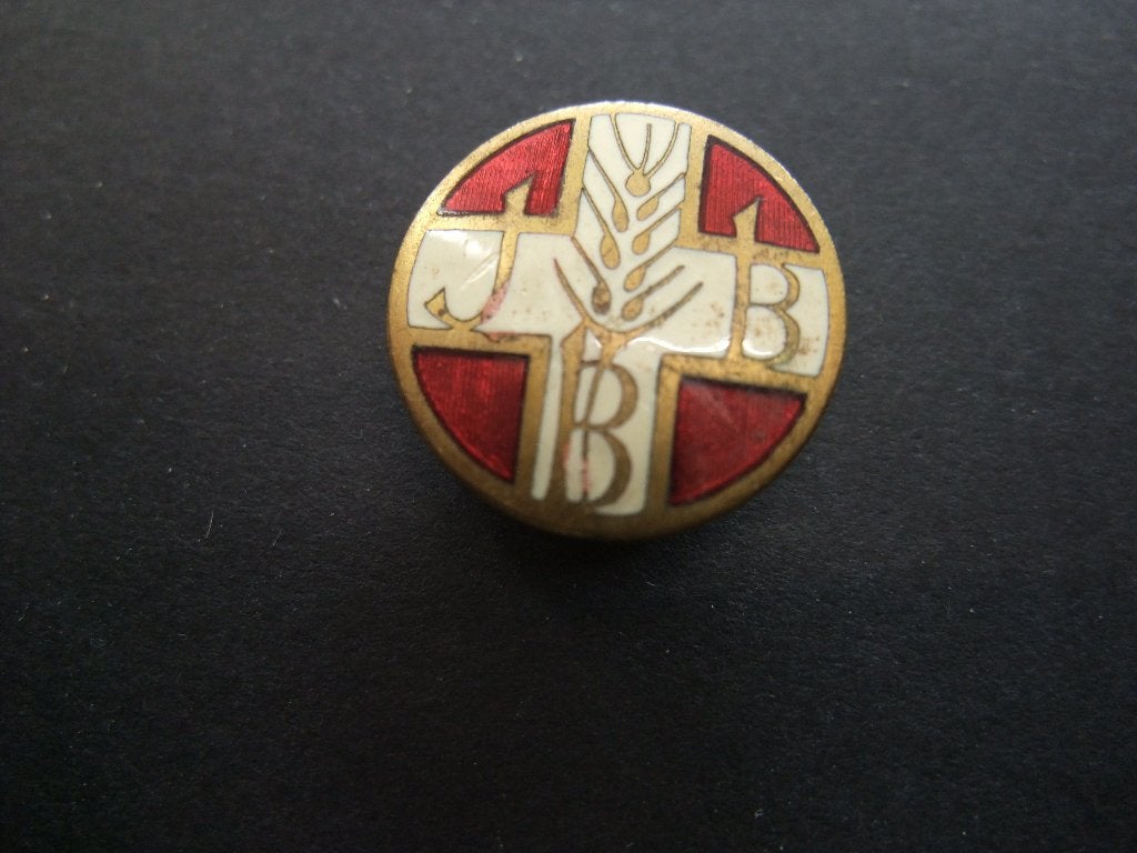 Katholieke Jongensbond (JB) in Vlaanderen (België), knoop, Ophalen of Verzenden, Gebruikt, Kaart of Prent