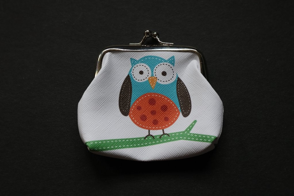Kleine Kinder portemonnee met afb. Uil, Overige merken, Overige kleuren, Nieuw, Ophalen of Verzenden