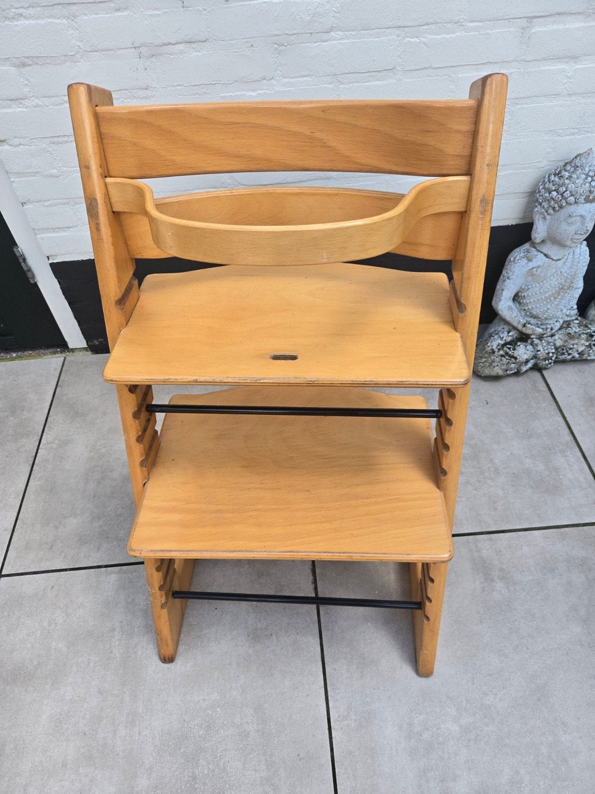 Stokke tripptrapp, Kinderen en Baby's, Kinderstoelen, Ophalen of Verzenden, Gebruikt, Overige typen, Stoelverkleiner