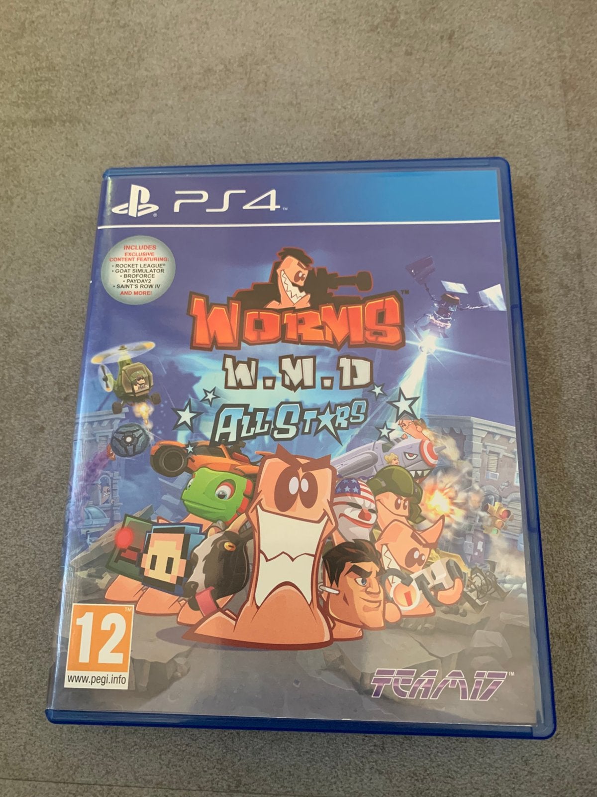 Worms W.M.D. All-Stars (PS4), Vechten, Ophalen of Verzenden, Zo goed als nieuw, 3 spelers of meer