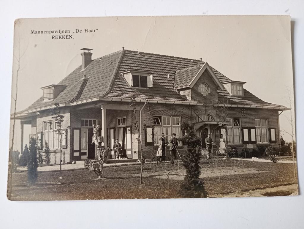 Fotokaart Eibergen Rekken 1916, Verzamelen, Ansichtkaarten | Nederland, Ophalen of Verzenden, Voor 1920, Gelopen, Noord-Holland