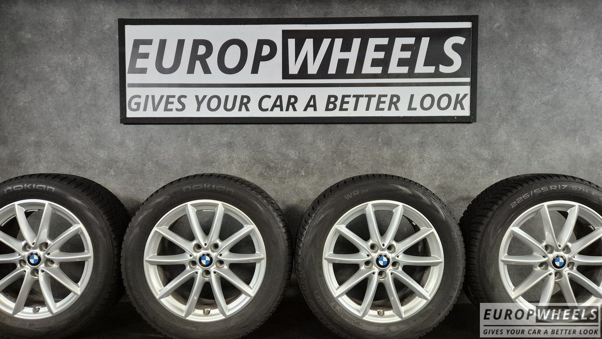 17 inch BMW Velgen Winterbanden X1 F48 X2 F39 Styling 574, Gebruikt, -, -, Banden en Velgen