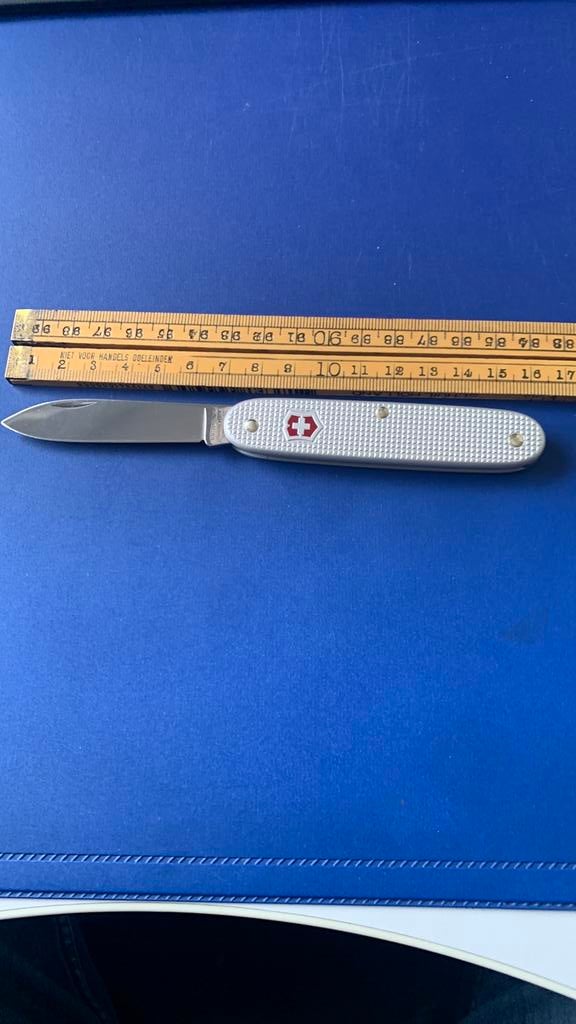 Victorinox  alox solo zakmes.    SWISS ARMY KNIFE, Verzenden, Zo goed als nieuw