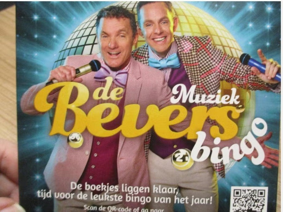 DE BEVERS MUZIEK BINGO NIEUW, Ophalen of Verzenden, Nieuw, Overige typen
