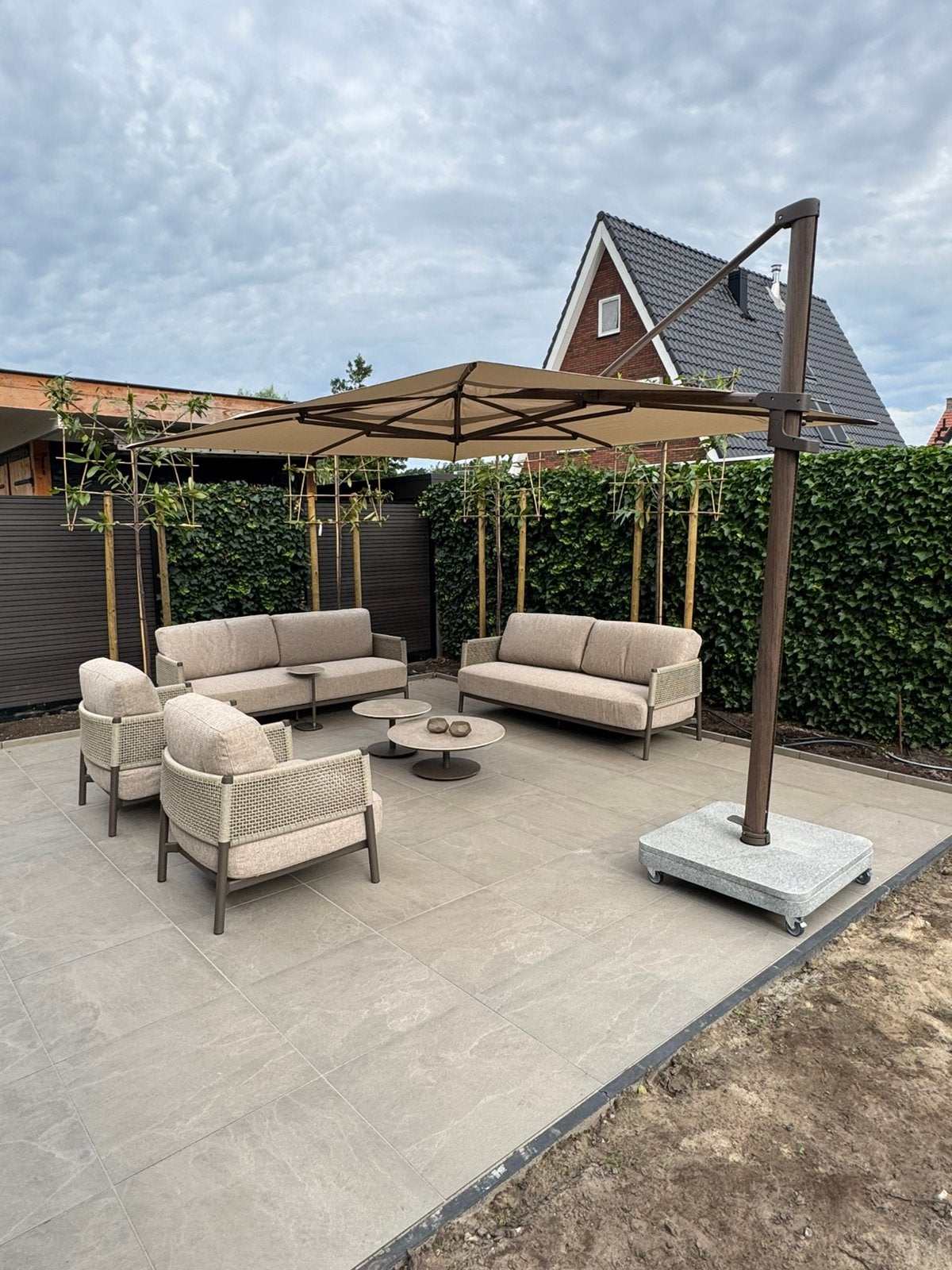 Winkel model Savanne loungeset 4 Seasons outdoor, Tuin en Terras, Ophalen of Verzenden, Zo goed als nieuw