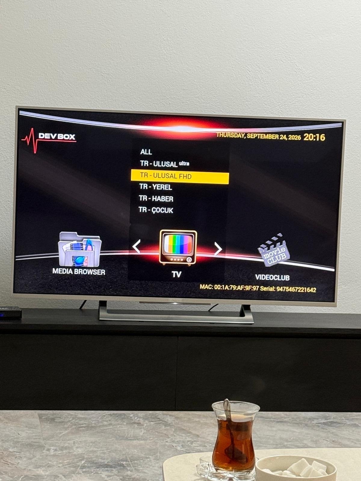 Sony TV 43 inch, Ophalen, Gebruikt, Smart TV, Sony