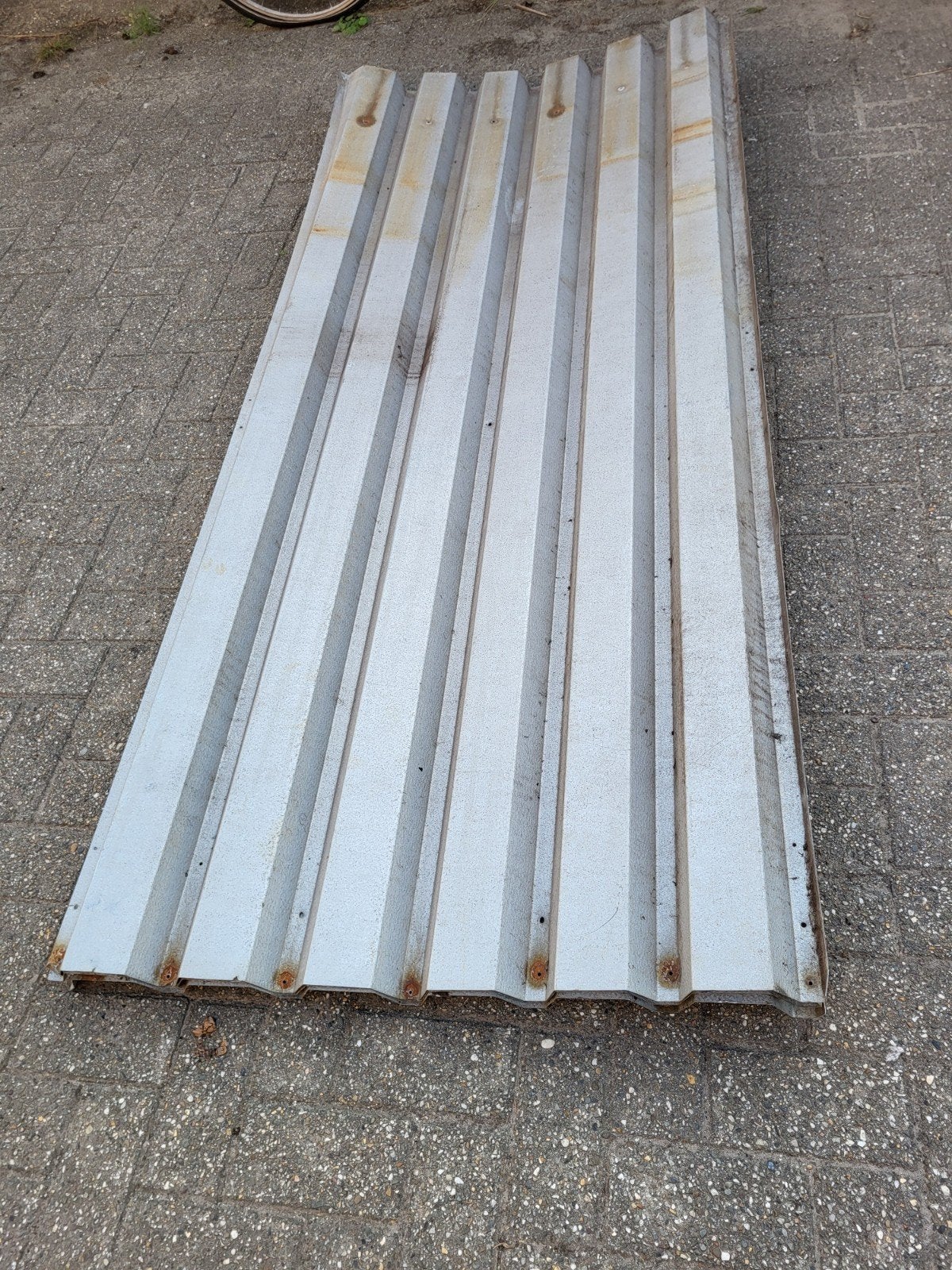 aluminium dakpkaten, Doe-het-zelf en Verbouw, Platen en Panelen, Ophalen