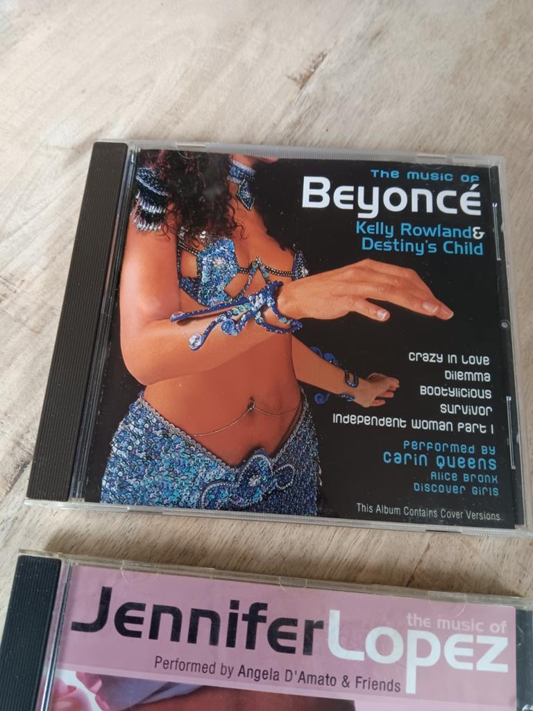 CD's: Beyoncé, Jennifer Lopez, Christina Aguilera, Ophalen of Verzenden, 2000 - 2009, Gebruikt