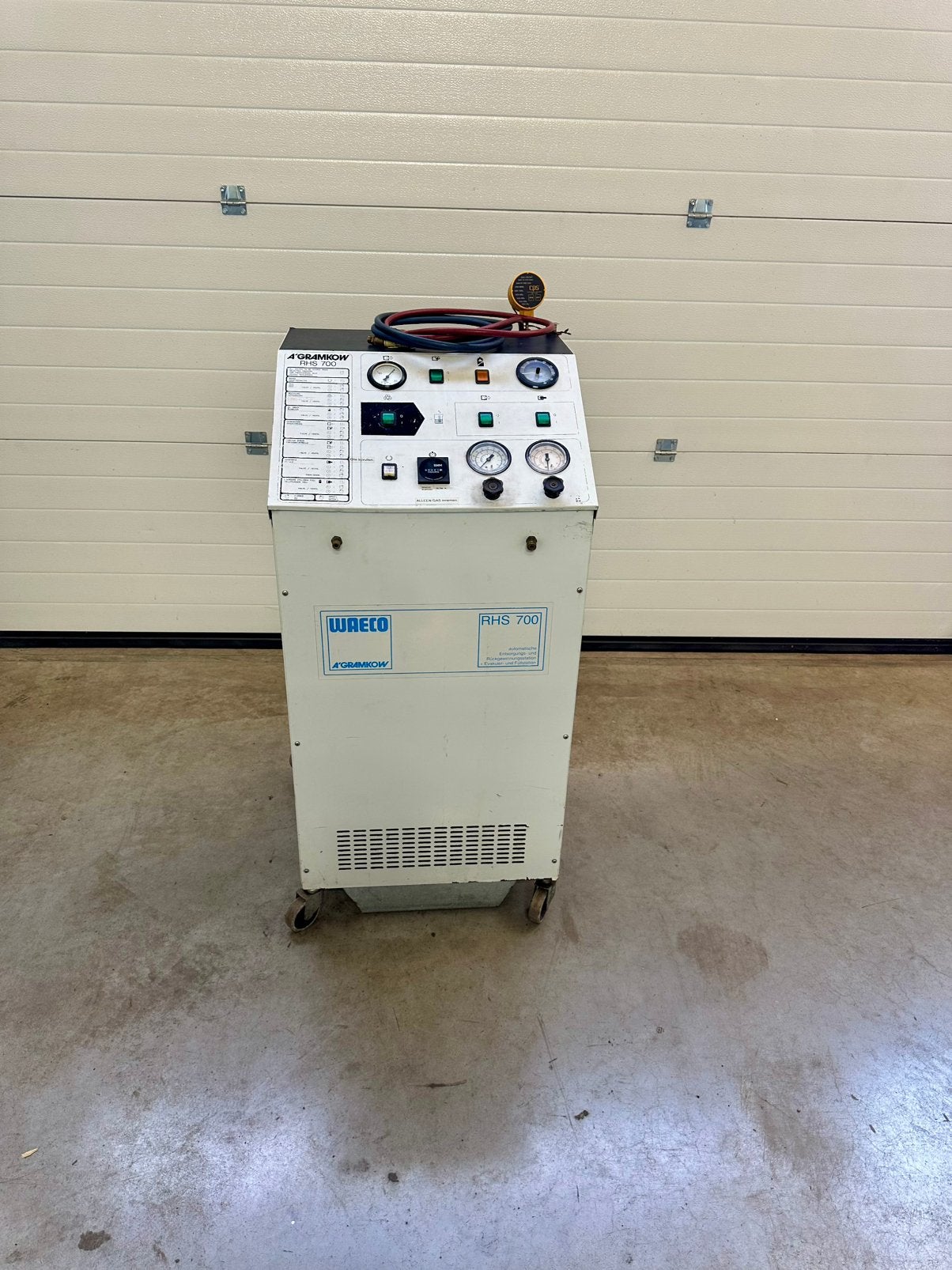 Waeco RHS 700-T R134a Airco machine, Airco vulstation, Ophalen