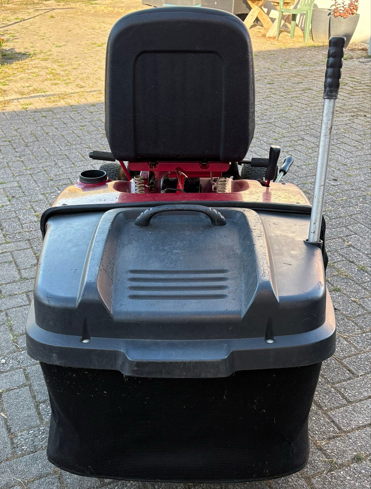 Gutbrod Zitmaaier, Ophalen, Cirkelmaaier, Gebruikt, Opvangbak