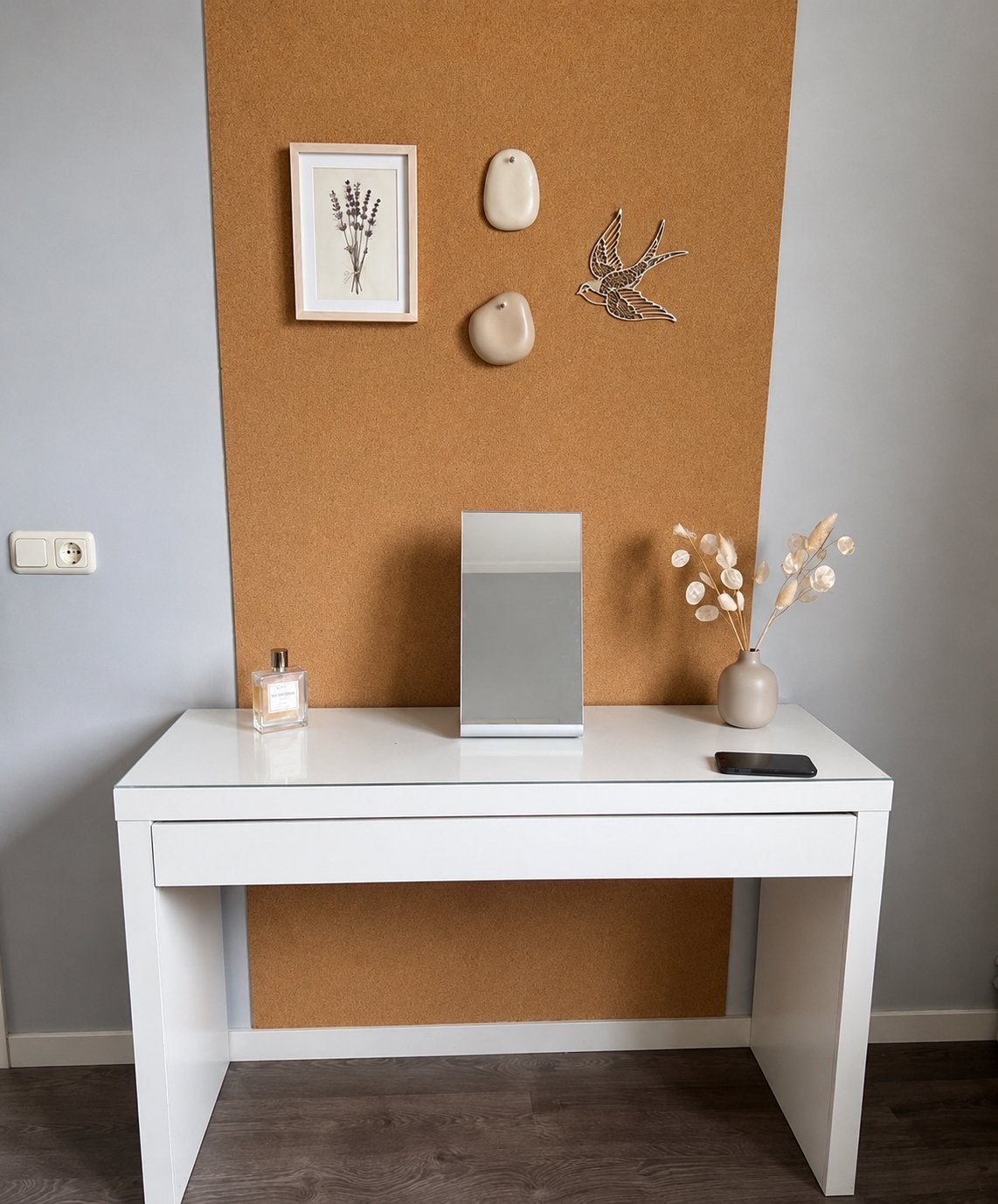 IKEA MALM toilettafel wit - 120x41x78 cm (met lichte schade), Gebruikt, 100 tot 150 cm, Ophalen of Verzenden, Minder dan 100 cm