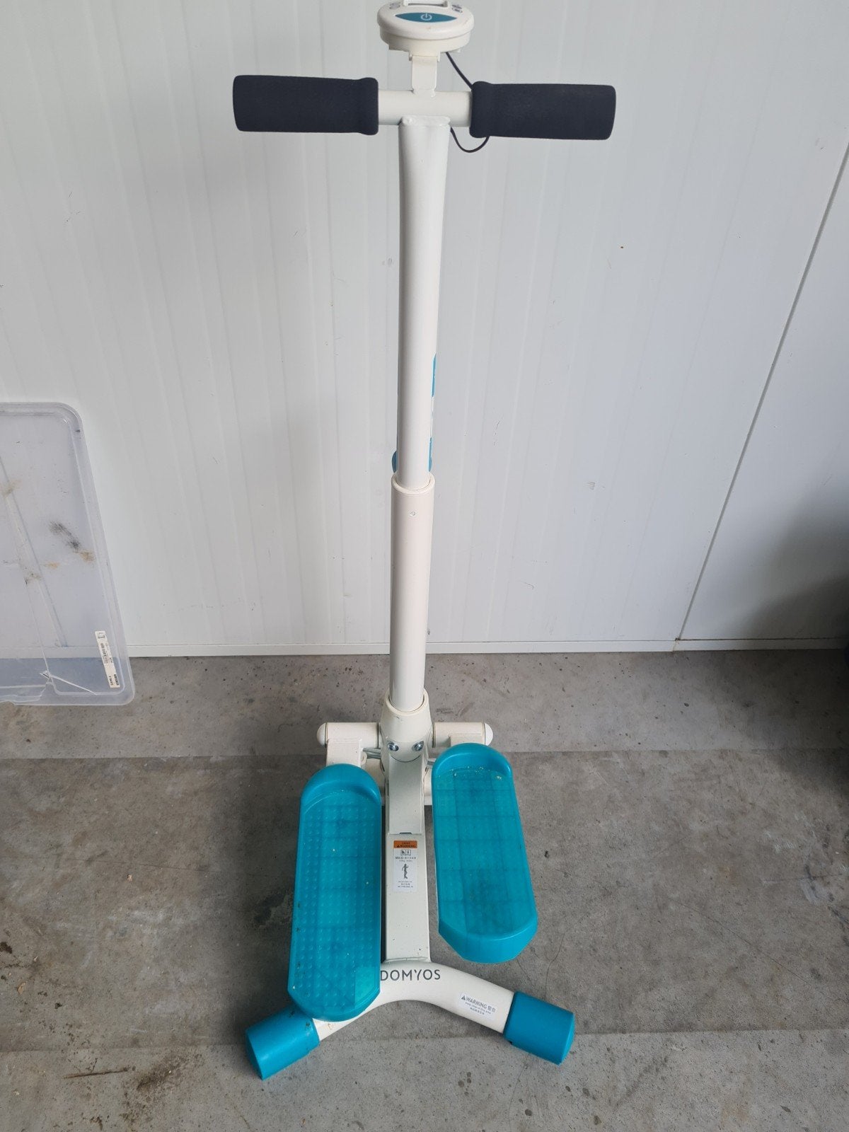 Domyos Stepapparaat - Compact en Efficiënt, Ophalen, Gebruikt, Stepapparaat, Metaal