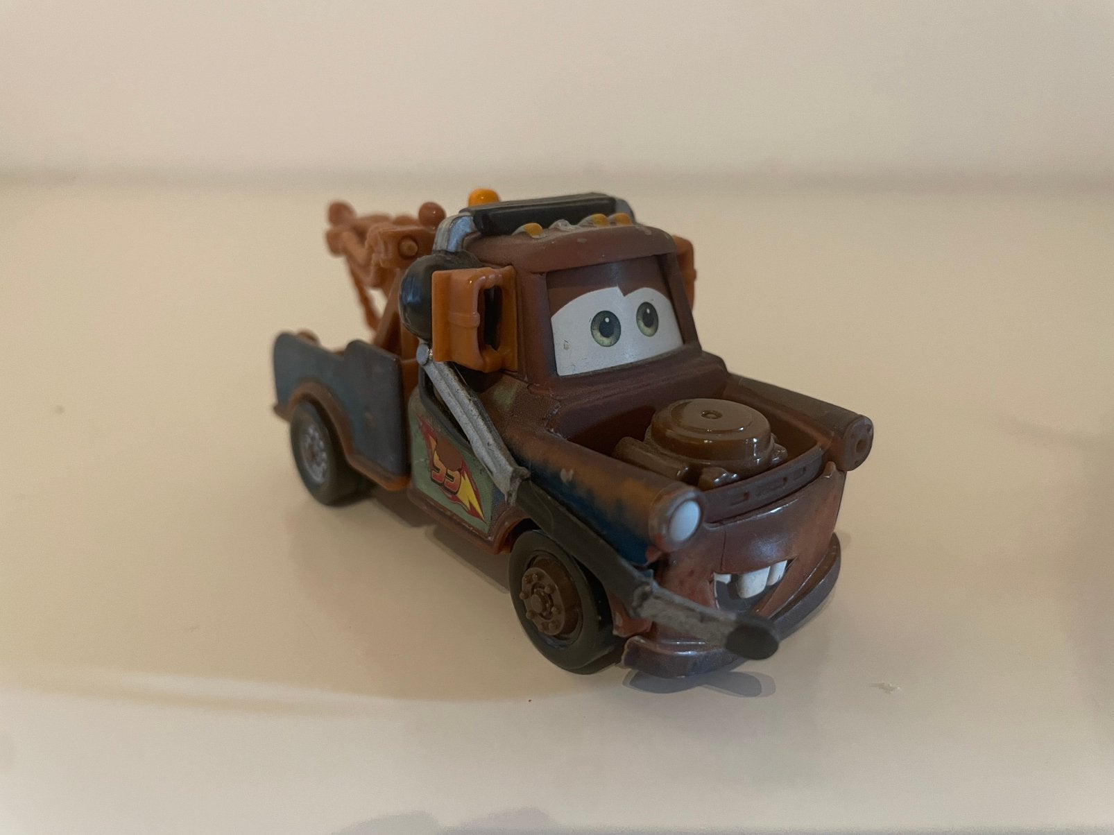 Disney Cars - Takel met Koptelefoon Team #95, Ophalen of Verzenden, Gebruikt