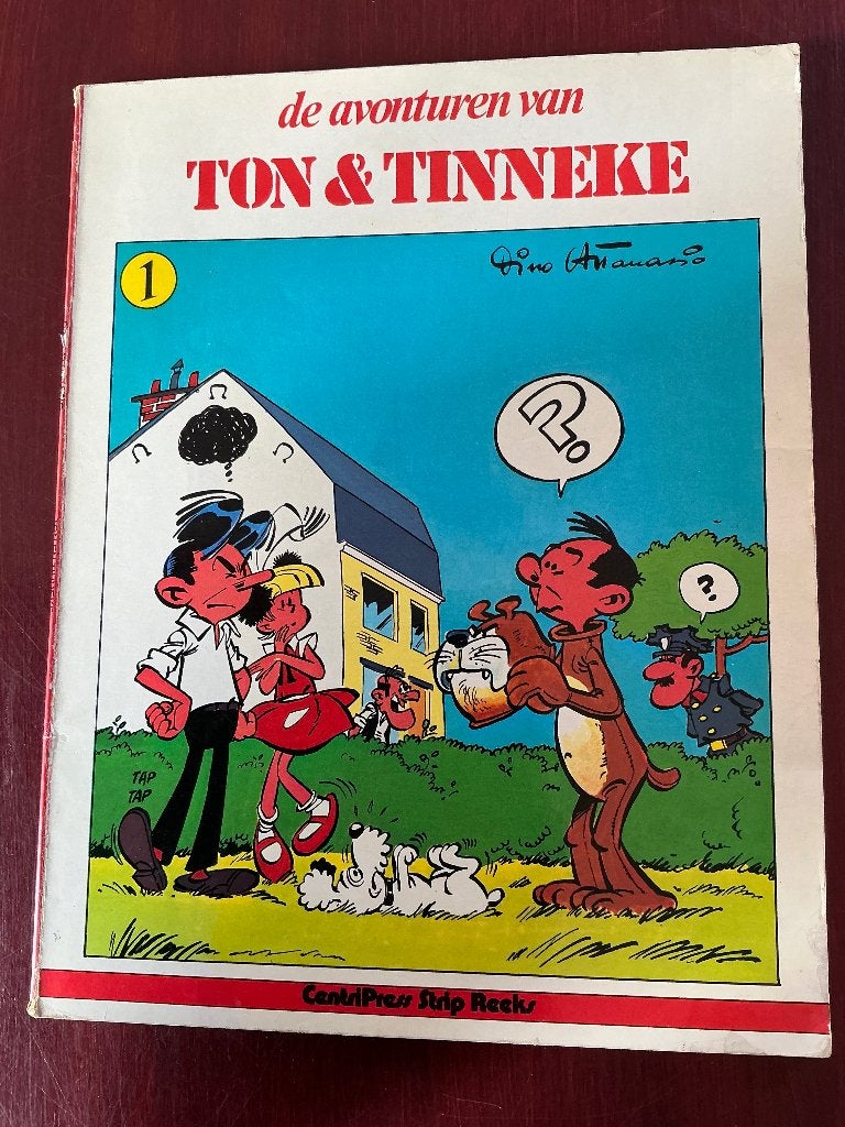 Ton en Tinneke, Eén stripboek, Ophalen of Verzenden, Gelezen