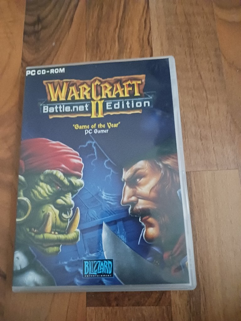 Warcraft II: Battle net Edition PC CD-Rom, Spelcomputers en Games, Gebruikt, 1 speler, Ophalen of Verzenden, Strategie en Constructie