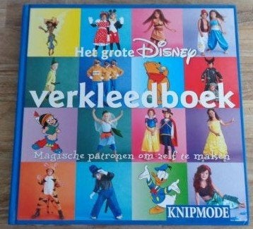 Het grote Disney verkleedboek Knipmode verkleedkleren, Ophalen of Verzenden, Zo goed als nieuw, Kind, Knipmode