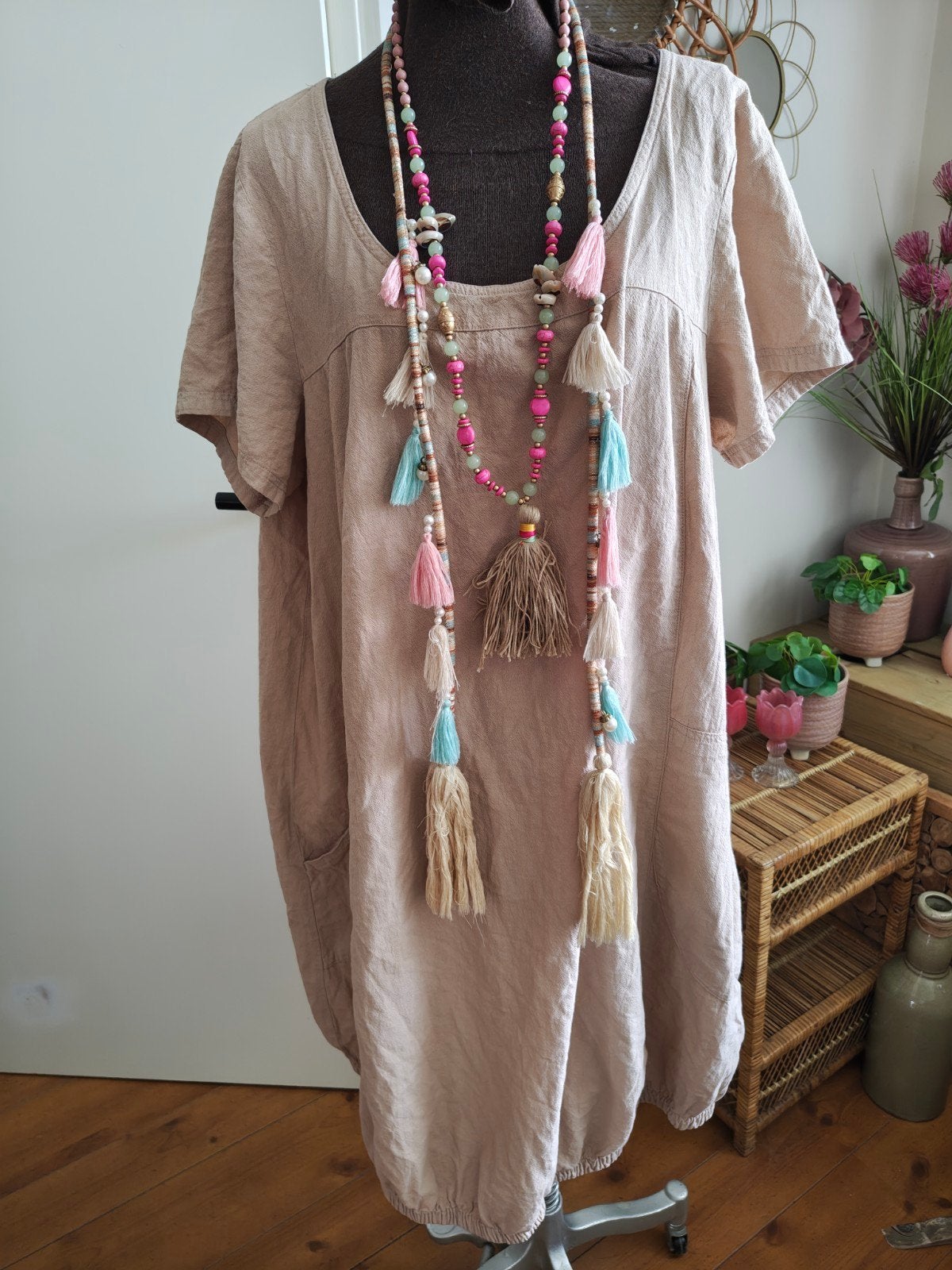 zizzi jurk maat xl beige, Beige, Maat 46/48 (XL) of groter, Ophalen of Verzenden, Zo goed als nieuw