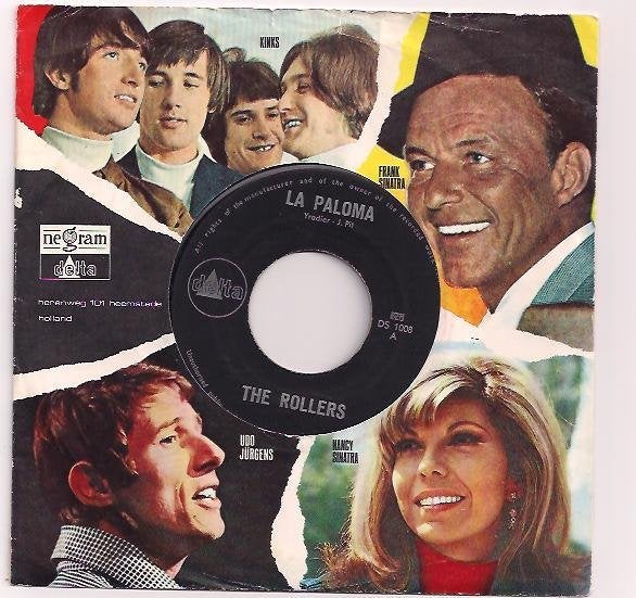 Nederbeat- The Rollers- La Paloma, Gebruikt, 7 inch, Ophalen of Verzenden, Beschermende buitenhoes