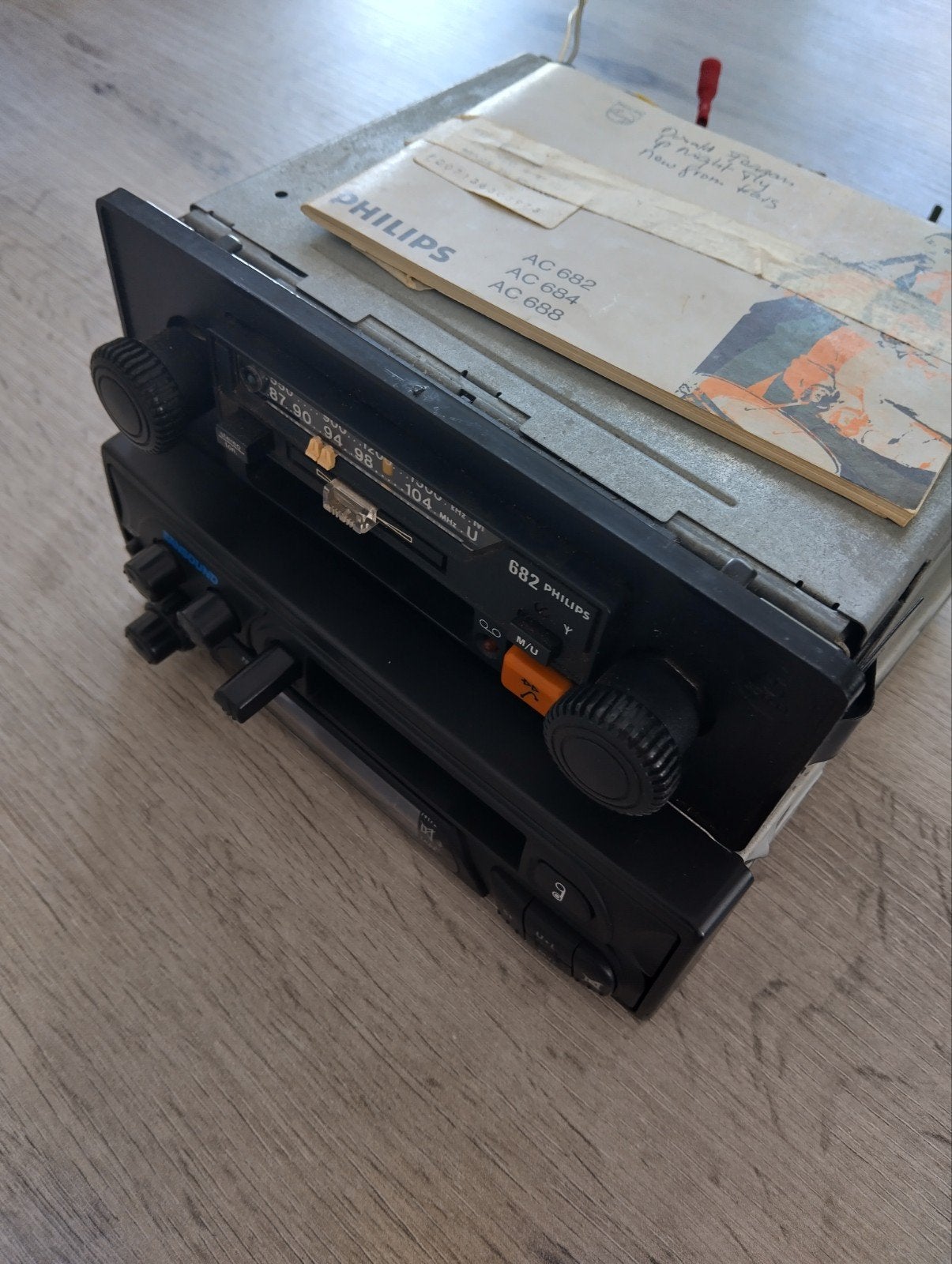 Radio Philips/Sansound, Ophalen of Verzenden, Spatbord
