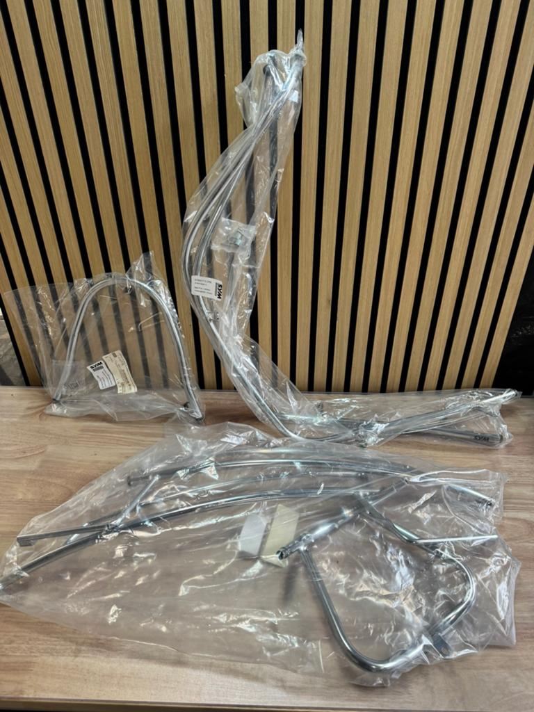 Complete SYM Fiddle 2 beugelset chroom NIEUW!, Ophalen of Verzenden, ., ., .