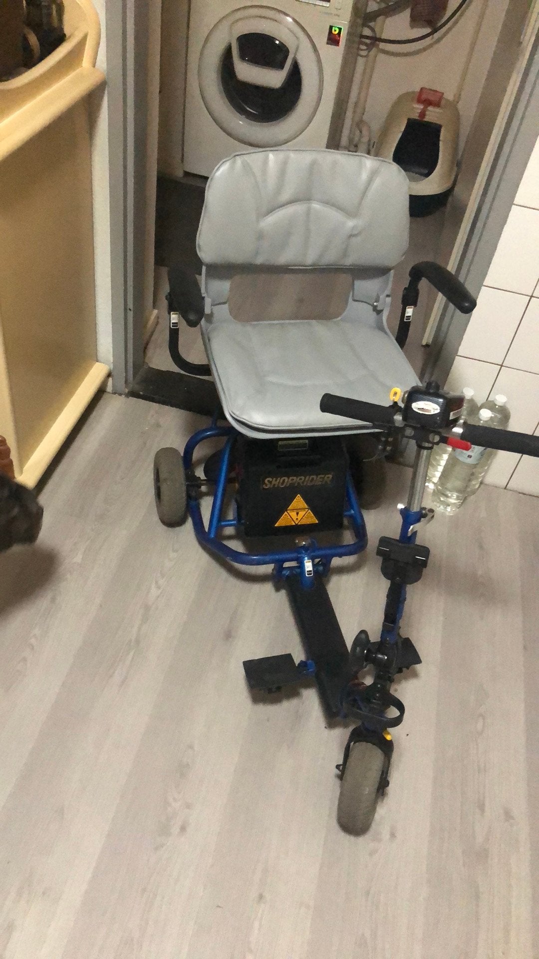 Scootmobiel vouwbare, Diversen, Rolstoelen, Ophalen, Zo goed als nieuw, Elektrische rolstoel