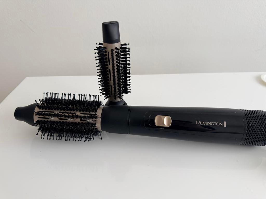 Remington Warme Luchtborstel met 2 Opzetstukken, Ophalen of Verzenden, Gebruikt, Föhn of Haardroger