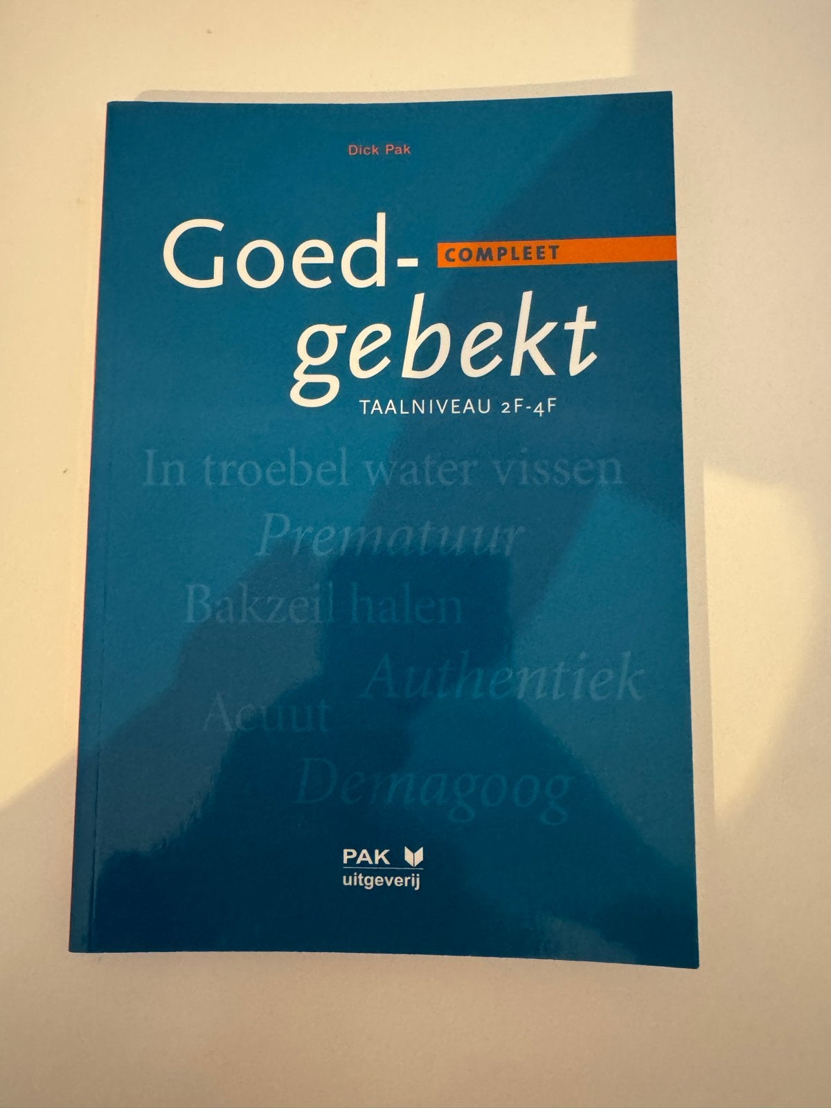 Goed-gebekt Compleet Taalboek 2F-4F - Dick Pak, Boeken, Verzenden, Zo goed als nieuw, Non-fictie