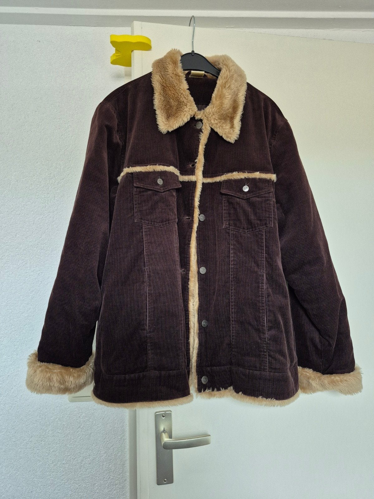 DAMES WINTERJAS MAAT XL ZGAN, Ophalen, Bruin, Maat 46/48 (XL) of groter, Zo goed als nieuw