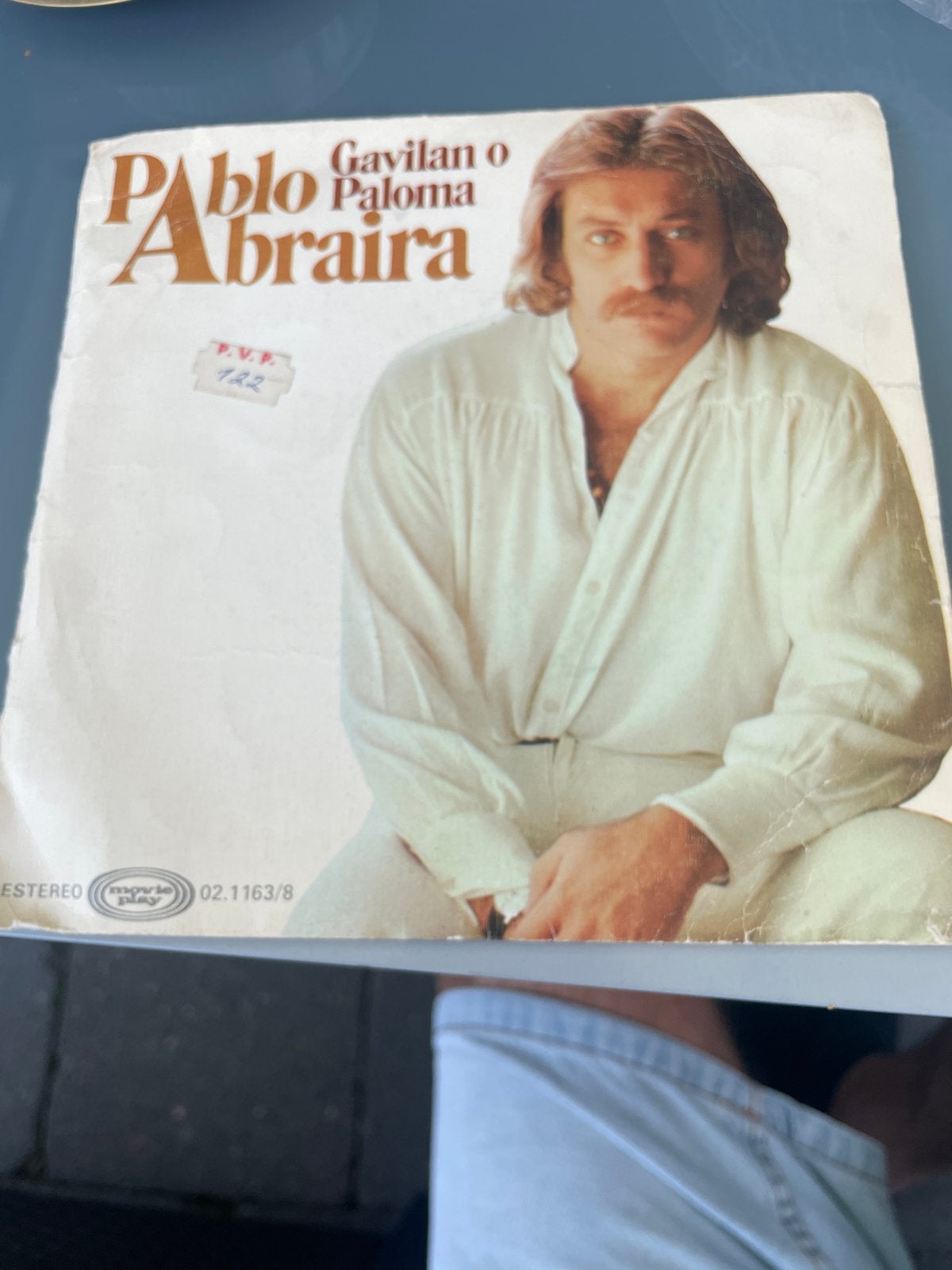 Pablo Abraira - Gavilan o Paloma (Vinyl Single), Ophalen, Gebruikt, Originele persing, 7 inch