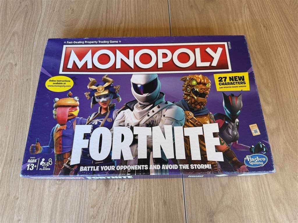 monopoly fortnite - S7246, Ophalen of Verzenden, Zo goed als nieuw