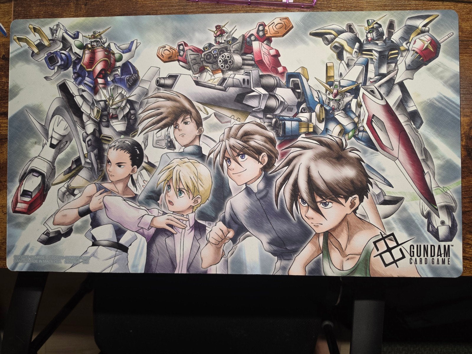 een mooie gundam wing mat, Ophalen of Verzenden, Zo goed als nieuw