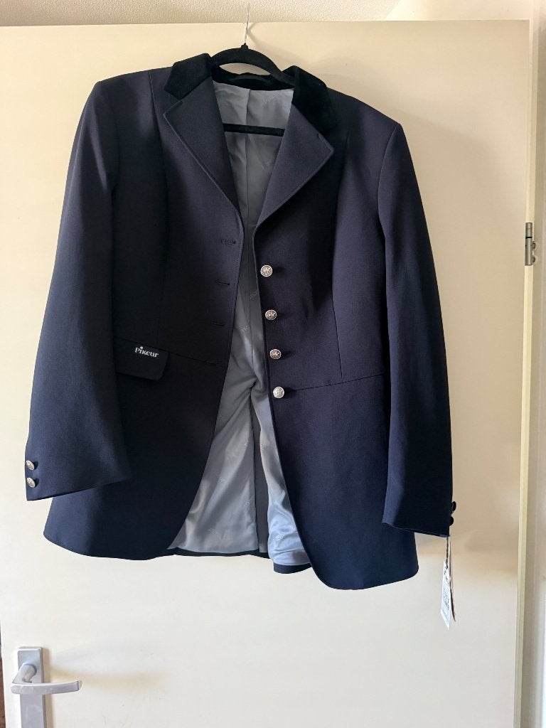 Pikeur wedstrijdjas mt 92, Blauw, Met stretch, Dressuur, Dames