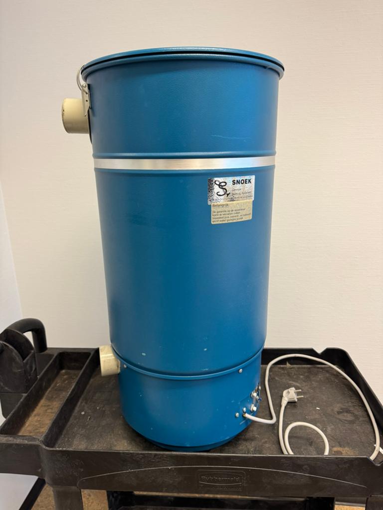 Snoek Centraal Stofzuigersysteem, type 2PM80LS, Overige merken, Gebruikt, Overige typen, 2000 watt of meer