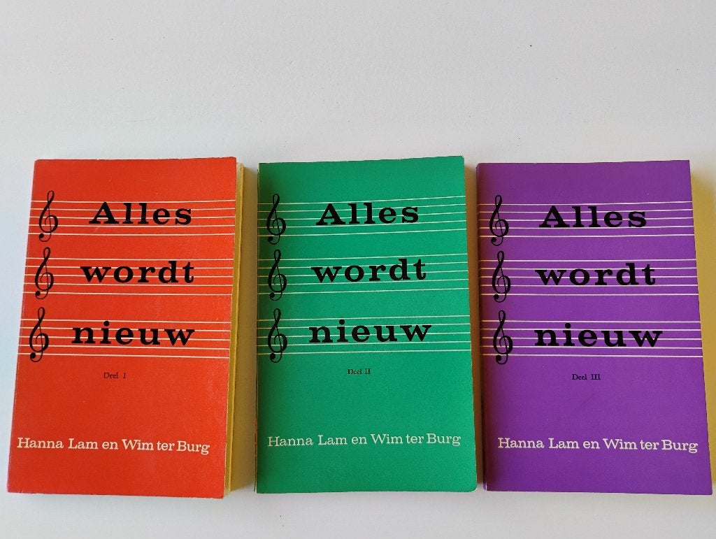 Alles wordt nieuw Hanna Lam en Wim ter Burg, deel 1, 2 en 3, Ophalen of Verzenden, Gelezen