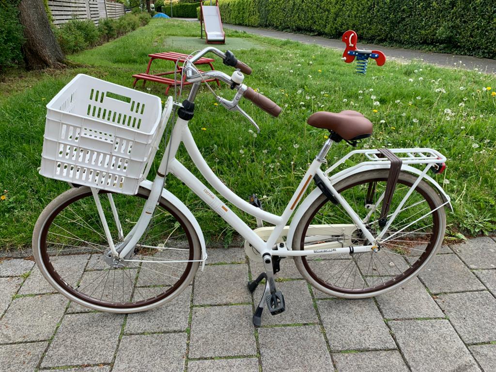 Cortina U5 Damesfiets 28 inch, 3 versnellingen - Zo goed als, Fietsen en Brommers, Fietsen | Dames | Damesfietsen, 47 tot 50 cm