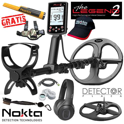 DETECTOR PLAZA Nokta Legend 2, GRATIS Accupoint en holster !