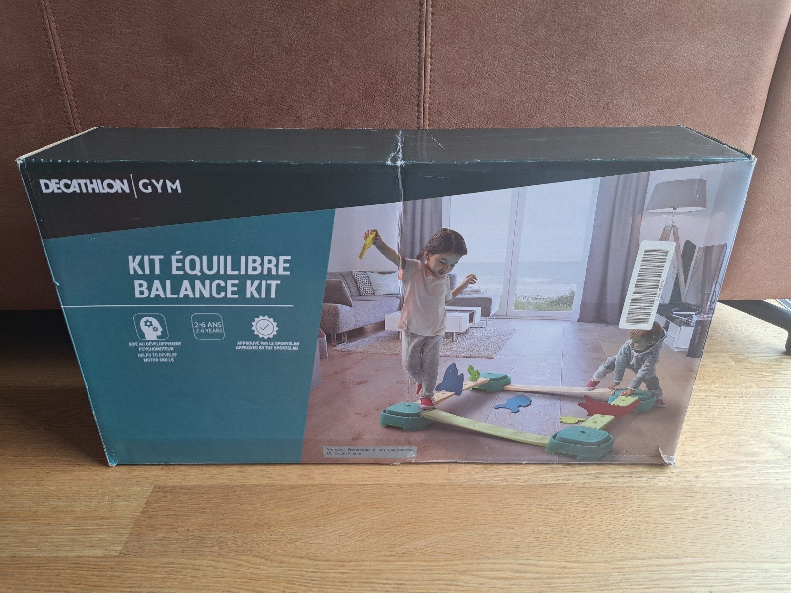 Te koop: Domyos Behendigheidsparcours Kleutergym 2-6 jaar, Ophalen, Zo goed als nieuw